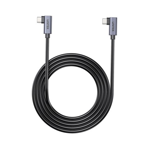 UNITEK KABEL USB-C KĄTOWY 90°/90° PD 100W M/M 1M UNITEK KABEL USB-C KĄTOWY 90°/90° PD 100W M/M 1M