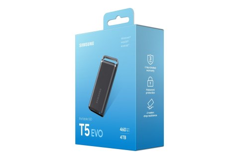 Dysk SSD Samsung 4TB T5 EVO MU-PH4T0S/EU Dysk SSD Samsung 4TB T5 EVO MU-PH4T0S/EU