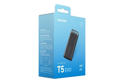Dysk SSD Samsung 4TB T5 EVO MU-PH4T0S/EU Dysk SSD Samsung 4TB T5 EVO MU-PH4T0S/EU