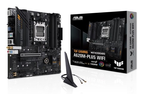 Płyta główna ASUS TUF GAMING A620M-PLUS WIFI Płyta główna ASUS TUF GAMING A620M-PLUS WIFI