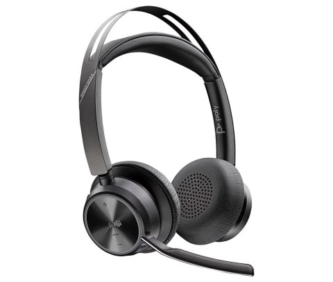 Poly Zestaw słuchawkowy Voyager Focus 2 z certyfikatem Microsoft Teams USB-C-C + przejściówka USB-C/A 9T9J4AA#AC3