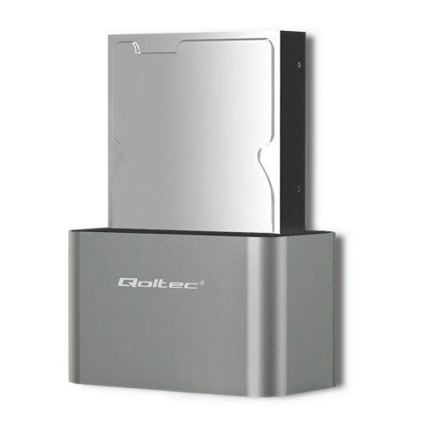 QOLTEC STACJA DOKUJĄCA HDD/SSD | 2.5"/3.5" SATA | USB 3.0 QOLTEC STACJA DOKUJĄCA HDD/SSD | 2.5"/3.5" SATA | USB 3.0