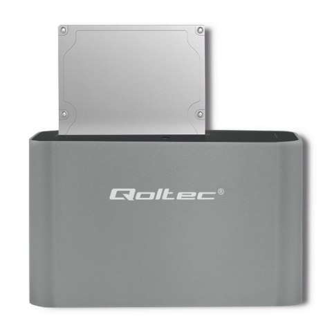 QOLTEC STACJA DOKUJĄCA HDD/SSD | 2.5"/3.5" SATA | USB 3.0 QOLTEC STACJA DOKUJĄCA HDD/SSD | 2.5"/3.5" SATA | USB 3.0