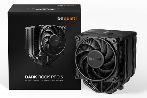Chłodzenie BE QUIET! DARK ROCK PRO 5 kompatybilny Intel (1700, 1200, 1150, 1151, 1155) oraz AMD (AM5, AM4) Chłodzenie BE QUIET! DARK ROCK PRO 5 kompatybilny Intel (1700, 1200, 1150, 1151, 1155) oraz AMD (AM5, AM4)
