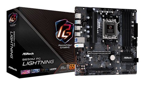 Płyta główna Asrock B650M PG LIGHTNING Płyta główna Asrock B650M PG LIGHTNING