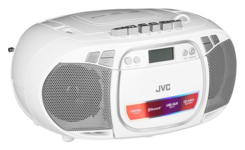 Radioodtwarzacz JVC RC-E451W Boombox white Radioodtwarzacz JVC RC-E451W Boombox white