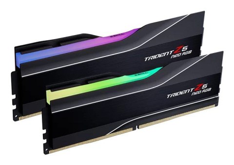 G.SKILL TRIDENT NEO AMD RGB DDR5 2X32GB 6000MHZ CL26 BLACK F5-6000J2636H32GX2-TZ5NR G.SKILL TRIDENT NEO AMD RGB DDR5 2X32GB 6000MHZ CL26 BLACK F5-6000J2636H32GX2-TZ5NR