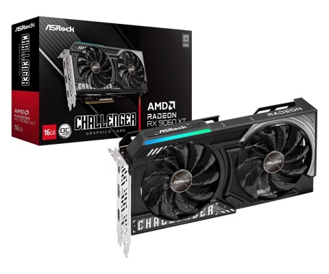 Karta graf. Asrock RX9060XT Challenger 16GB OC Karta graf. Asrock RX9060XT Challenger 16GB OC