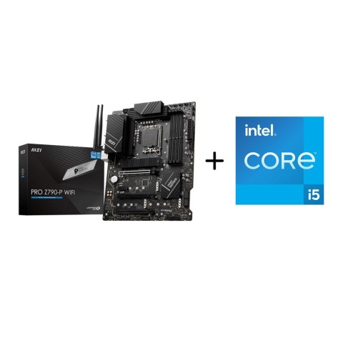 Płyta główna MSI PRO Z790-P WIFI + Procesor Intel Core i5-14400F (BX8071514400F) Płyta główna MSI PRO Z790-P WIFI + Procesor Intel Core i5-14400F (BX8071514400F)