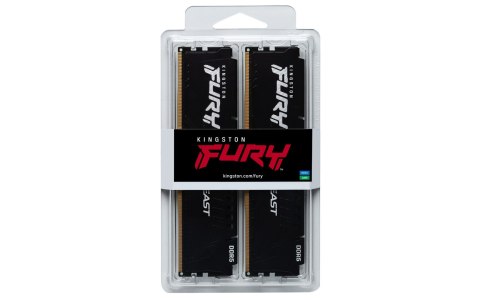 KINGSTON DDR5 128GB 5600MT/s CL36 DIMM KITx2 FURY Beast Black