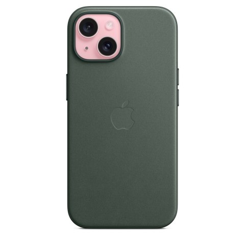 Apple iPhone 15 Feingewebe Case mit MagSafe Immergrün Apple iPhone 15 Feingewebe Case mit MagSafe Immergrün