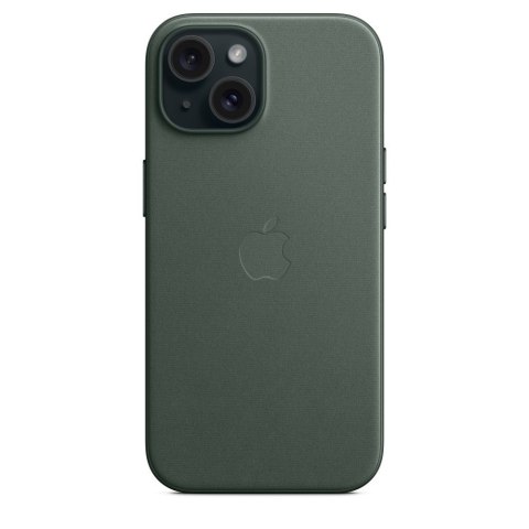 Apple iPhone 15 Feingewebe Case mit MagSafe Immergrün Apple iPhone 15 Feingewebe Case mit MagSafe Immergrün