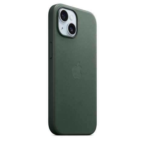 Apple iPhone 15 Feingewebe Case mit MagSafe Immergrün Apple iPhone 15 Feingewebe Case mit MagSafe Immergrün