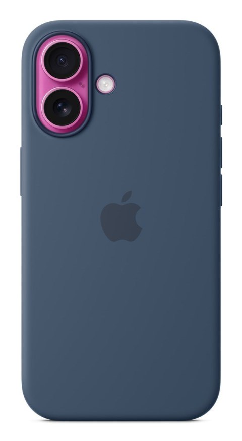 Apple iPhone16 Etui silikonowe z MagSafe - Denim Apple iPhone16 Etui silikonowe z MagSafe - Denim