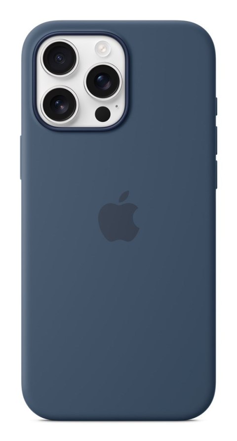 Apple iPhone16 Pro Max Silicone Case with MagSafe - Denim Apple iPhone16 Pro Max Silicone Case with MagSafe - Denim