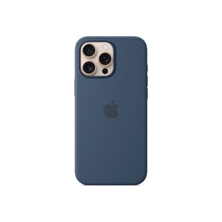 Apple iPhone16 Pro Max Silicone Case with MagSafe - Denim Apple iPhone16 Pro Max Silicone Case with MagSafe - Denim