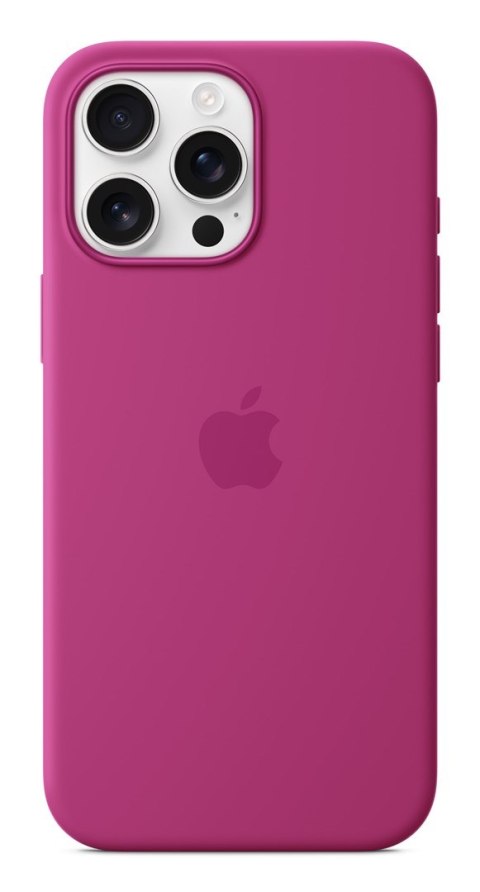 Etui Apple iPhone16 Pro Max Silicone Case with MagSafe - Fuchsia Etui Apple iPhone16 Pro Max Silicone Case with MagSafe - Fuchsia