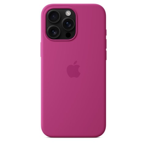 Etui Apple iPhone16 Pro Max Silicone Case with MagSafe - Fuchsia Etui Apple iPhone16 Pro Max Silicone Case with MagSafe - Fuchsia