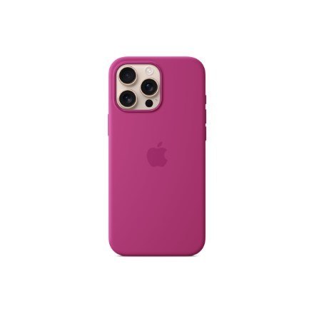 Etui Apple iPhone16 Pro Max Silicone Case with MagSafe - Fuchsia Etui Apple iPhone16 Pro Max Silicone Case with MagSafe - Fuchsia
