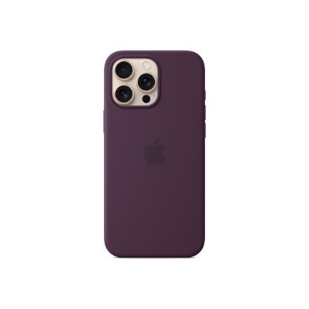 Etui Apple iPhone16 Pro Max Silicone Case with MagSafe - Plum Etui Apple iPhone16 Pro Max Silicone Case with MagSafe - Plum