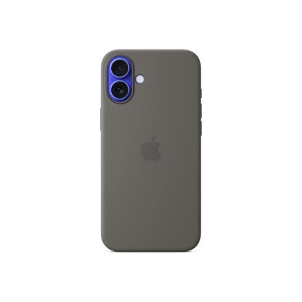 Etui Apple z MagSafe | Jabłko | iPhone 16 Plus | Silikon | Kamienny szary