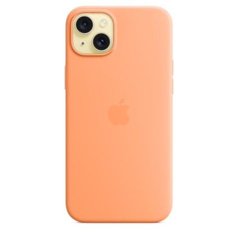 Etui silikonowe z MagSafe sorbet orange iPhone 15 Plus Etui silikonowe z MagSafe sorbet orange iPhone 15 Plus