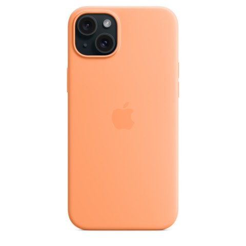 Etui silikonowe z MagSafe sorbet orange iPhone 15 Plus Etui silikonowe z MagSafe sorbet orange iPhone 15 Plus