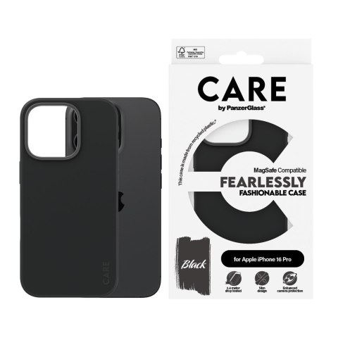 PanzerGlass CARE by PG BLK MagSafe iPhone16 6.3 Pro pokrowiec na telefon komórkowy Przezroczysty PanzerGlass CARE by PG BLK MagSafe iPhone16 6.3 Pro pokrowiec na telefon komórkowy Przezroczysty