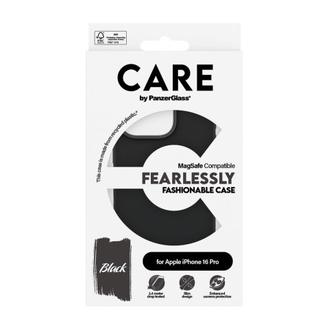 PanzerGlass CARE by PG BLK MagSafe iPhone16 6.3 Pro pokrowiec na telefon komórkowy Przezroczysty PanzerGlass CARE by PG BLK MagSafe iPhone16 6.3 Pro pokrowiec na telefon komórkowy Przezroczysty