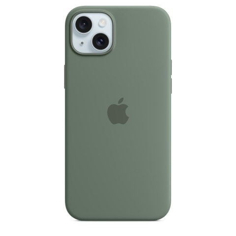 Silikonowe etui Apple z MagSafe Cypress, do iPhone 15 Plus Silikonowe etui Apple z MagSafe Cypress, do iPhone 15 Plus