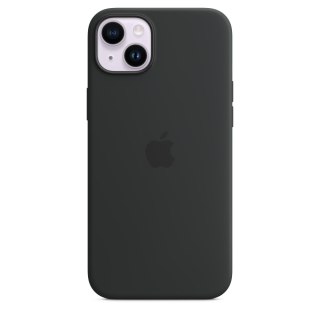 Silikonowe etui Apple z MagSafe Midnight Black, do iPhone 14 Plus