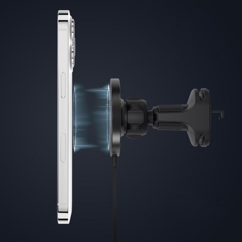 Vonmählen Aura Car Smartfon Czarny USB Bezprzewodowe ładowanie Szybkie ładowanie Automatyczna Vonmählen Aura Car Smartfon Czarny USB Bezprzewodowe ładowanie Szybkie ładowanie Automatyczna