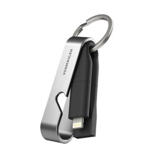 Vonmählen High Six USB C Czarny, Stal nierdzewna
