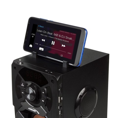 Głośnik przenośny bluetooth Audiocore, radio FM, wejście kart SD/MMC, AUX, USB, pilot, AC730 Głośnik przenośny bluetooth Audiocore, radio FM, wejście kart SD/MMC, AUX, USB, pilot, AC730