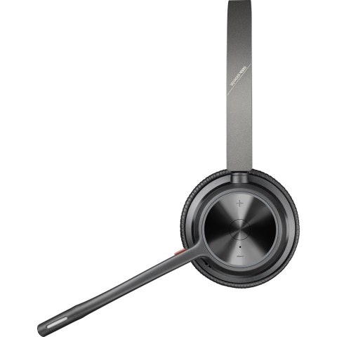 POLY Stereofoniczny zestaw słuchawkowy USB A Voyager 4320 + przejściówka BT700 USB-A + podstawka ładująca