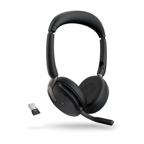 Zestaw Słuchawkowy Bezprzewodowy Jabra Evolve2 65 Flex MS stereo black USB-A Zestaw Słuchawkowy Bezprzewodowy Jabra Evolve2 65 Flex MS stereo black USB-A