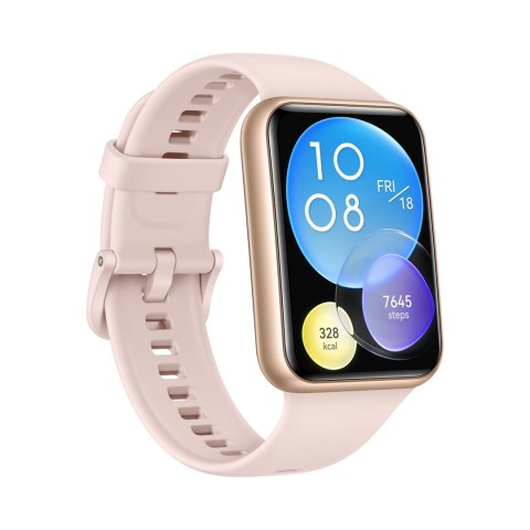 Huawei WATCH FIT 2 4,42 cm (1.74") AMOLED 33 mm Cyfrowy 336 x 480 px Ekran dotykowy Różowy GPS Huawei WATCH FIT 2 4,42 cm (1.74") AMOLED 33 mm Cyfrowy 336 x 480 px Ekran dotykowy Różowy GPS