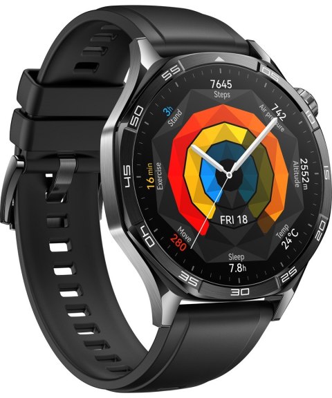 Huawei WATCH GT 5 46mm Vili-B19F | Smart watch | GPS (satellite) | AMOLED | 1.43 inches | Black Huawei WATCH GT 5 46mm Vili-B19F | Smart watch | GPS (satellite) | AMOLED | 1.43 inches | Black