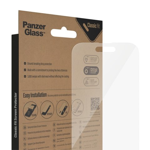 PanzerGlass Classic Fit Apple iPhone 20 Przezroczysta ochrona ekranu 1 szt. PanzerGlass Classic Fit Apple iPhone 20 Przezroczysta ochrona ekranu 1 szt.