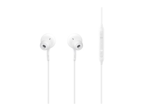 Samsung EO-IC100 Zestaw słuchawkowy Przewodowa Douszny Połączenia/muzyka USB Type-C Biały Samsung EO-IC100 Zestaw słuchawkowy Przewodowa Douszny Połączenia/muzyka USB Type-C Biały