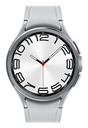 Samsung Galaxy Watch6 Classic SM-R965F 3,81 cm (1.5") OLED 47 mm Cyfrowy 480 x 480 px Ekran dotykowy 4G Srebrny Wi-Fi GPS Samsung Galaxy Watch6 Classic SM-R965F 3,81 cm (1.5") OLED 47 mm Cyfrowy 480 x 480 px Ekran dotykowy 4G Srebrny Wi-Fi GPS
