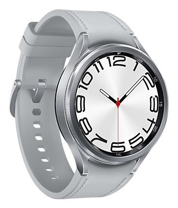 Samsung Galaxy Watch6 Classic SM-R965F 3,81 cm (1.5") OLED 47 mm Cyfrowy 480 x 480 px Ekran dotykowy 4G Srebrny Wi-Fi GPS Samsung Galaxy Watch6 Classic SM-R965F 3,81 cm (1.5") OLED 47 mm Cyfrowy 480 x 480 px Ekran dotykowy 4G Srebrny Wi-Fi GPS