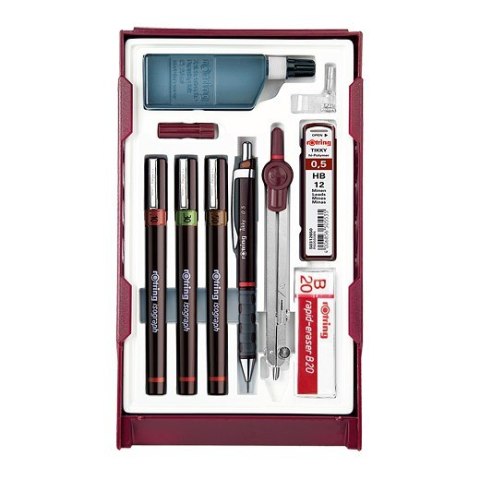 Zestaw isografów ROTRING MASTER SET 0,1 0,3 0,5 Zestaw isografów ROTRING MASTER SET 0,1 0,3 0,5