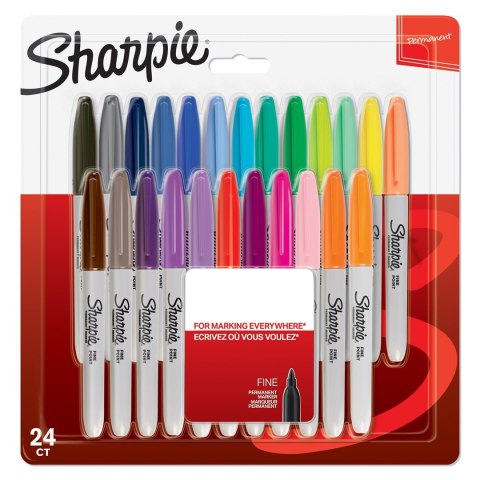 Marker Sharpie 2065405 24 szt. Cienka/Kulowa końcówka Wielobarwny Marker Sharpie 2065405 24 szt. Cienka/Kulowa końcówka Wielobarwny