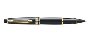 Pióro WATERMAN Expert - Schwarz - Schwarz - Lack - Fein - Beidhändig - 1 szt.