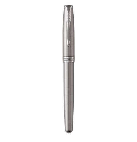 Pióro wieczne Parker Sonnet Medium Nib Stainless Steel Palladium Finish Trim Gift Boxed Pióro wieczne Parker Sonnet Medium Nib Stainless Steel Palladium Finish Trim Gift Boxed