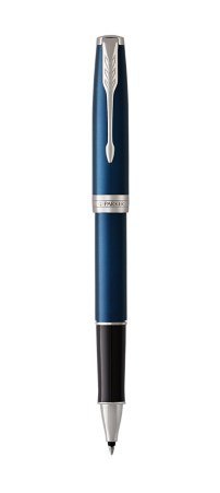 Pióro wieczne Parker model 1931535 w kolorze czarnym, niebieskim, srebrnym i lakierowanym palladium, opakowanie Pióro wieczne Parker model 1931535 w kolorze czarnym, niebieskim, srebrnym i lakierowanym palladium, opakowanie