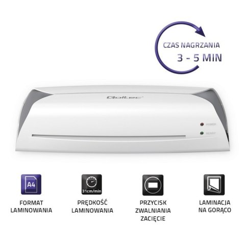 QOLTEC LAMINATOR LMR-0327 | A4 QOLTEC LAMINATOR LMR-0327 | A4