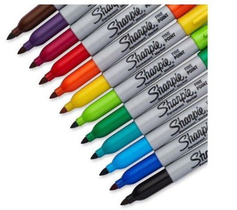 Sharpie Fine marker 18 szt. Końcówka cienka Wielobarwny Sharpie Fine marker 18 szt. Końcówka cienka Wielobarwny