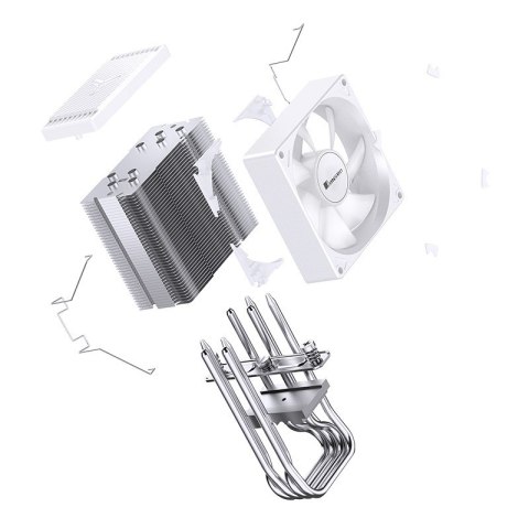 Jonsbo CR-1400 EVO Procesor Chłodnica powietrza 9,2 cm Biały 1 szt. Jonsbo CR-1400 EVO Procesor Chłodnica powietrza 9,2 cm Biały 1 szt.